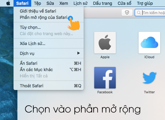 Chặn quảng cáo trên trình duyệt Safari của Macbook