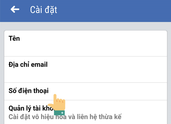 chọn số điện thoại