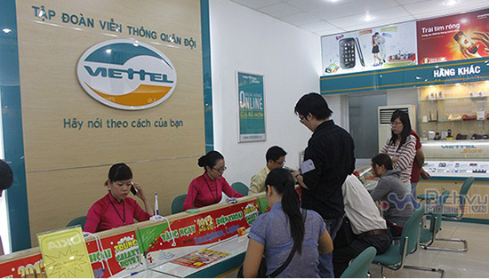 Đến điểm giao dịch gần nhất của nhà mạng để hoàn tất thủ tục đăng ký