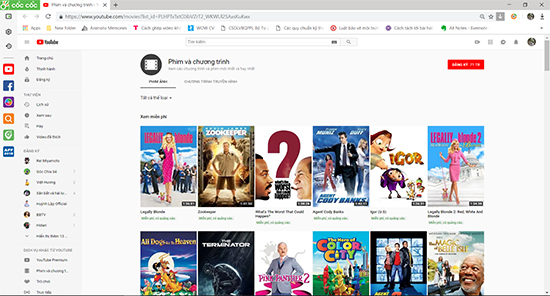 Truy cập vào link để vào trang xem phim.