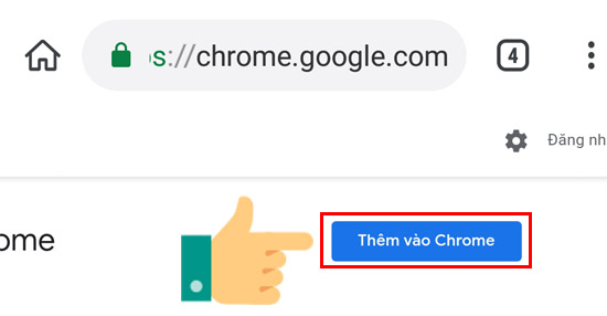 cài đặt tiện ích trên Kiwi Browser