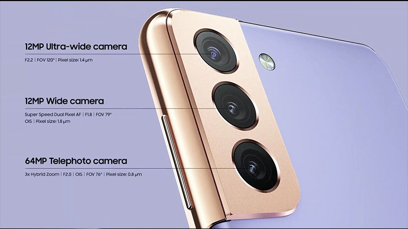 Camera của Samsung Galaxy S21