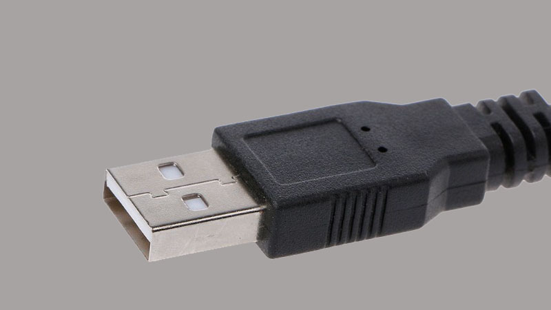 USB Type A có đầu kết nối USB hình chữ nhật