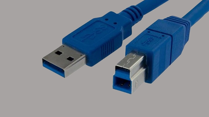 USB 3.0 thường sẽ có màu xanh