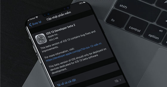 Hướng dẫn cài đặt iOS 13 thông qua OTA