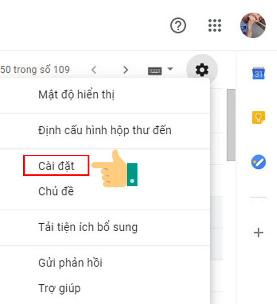 cài đặt