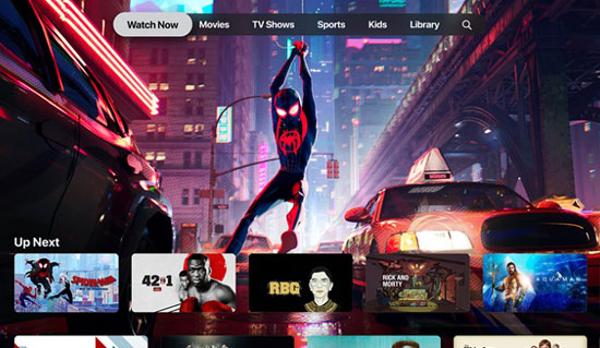 Bộ sưu tập phim 4K HDR khổng lồ.