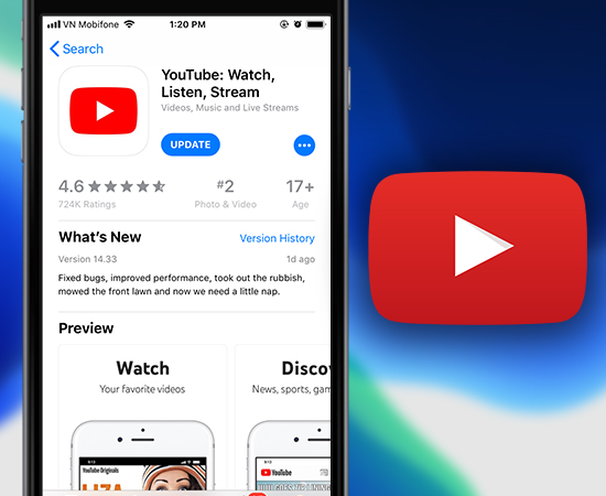 10. Youtube