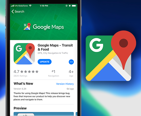 9. Google Maps