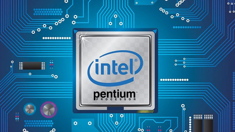 Chip Intel Pentium (hình ảnh mang tính minh họa)