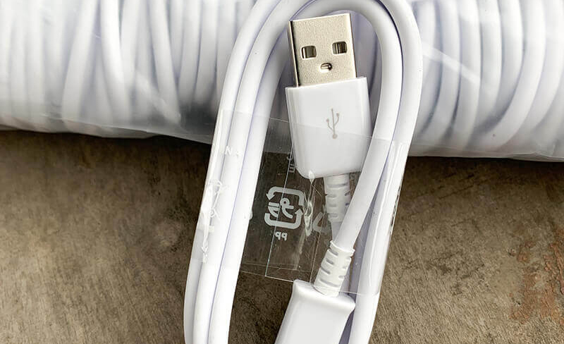 Samsung là lựa chọn tốt nhất nếu bạn muốn có một cáp sạc lâu dài