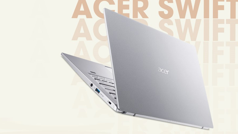 Acer Swift thiết kế mỏng nhẹ, thời thượng