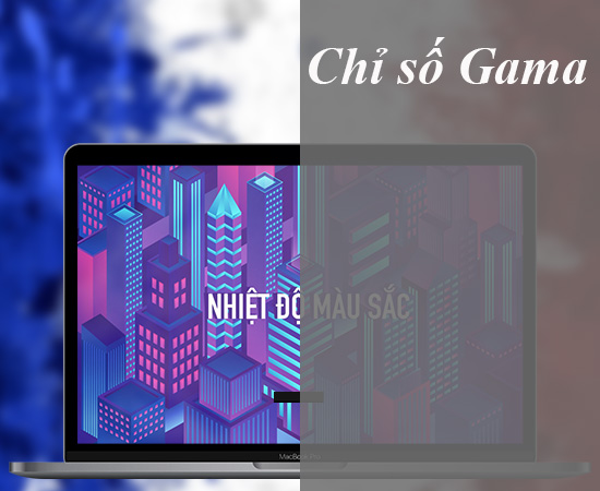 Thông số khi hiệu chình màu