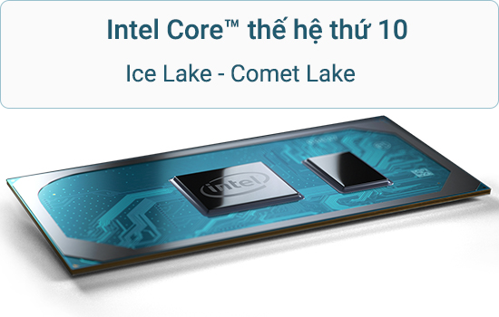 Tìm hiểu về vi xử lý Intel Core thế hệ 10