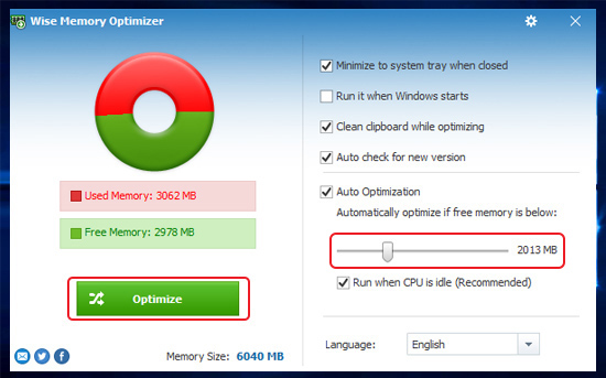 Wise Memory Optimizer