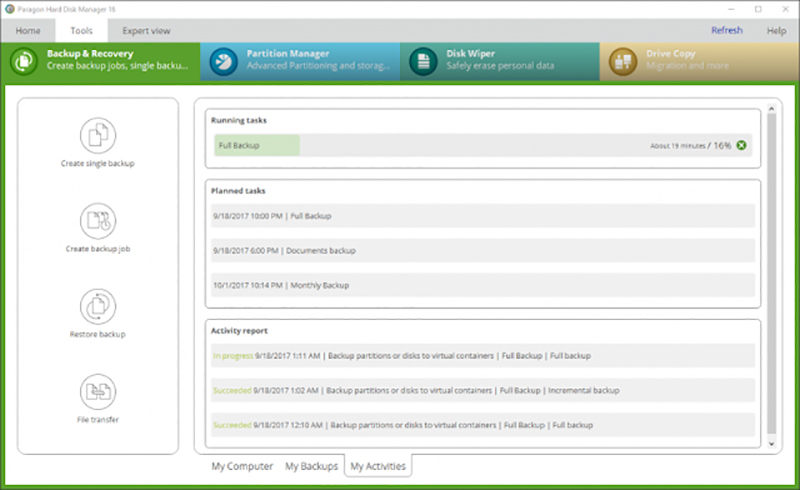 Paragon Partition Manager