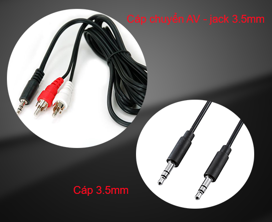 có 2 cách kết nối âm thanh