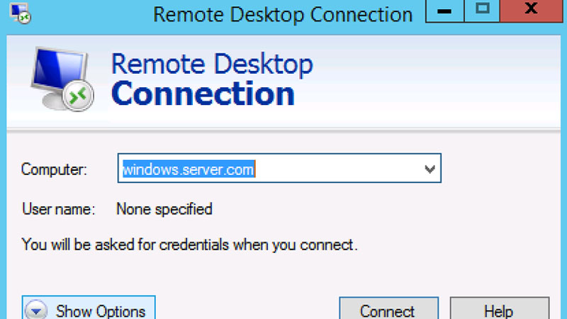 Phần mềm Windows Remote Desktop