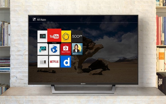 các ứng dụng cơ bản trên tivi sony