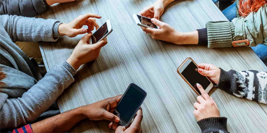sử dụng điện thoại quá nhiều