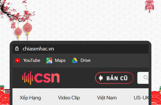 Giao diện và logo trang web