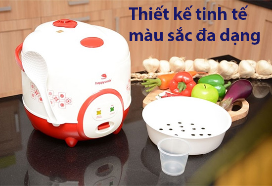 Thiết kế nồi cơm điện Happy Cook