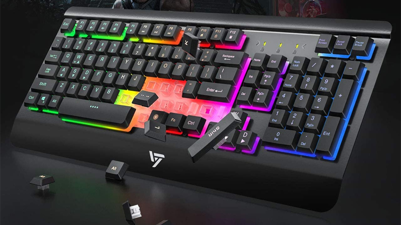 Keycaps của VictSing Wired Gaming All-Metal Panel