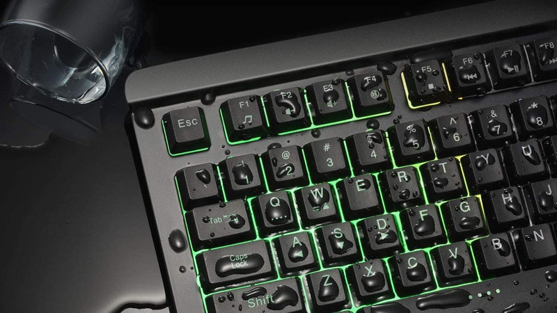 VictSing Wired Gaming All-Metal Panel có khả năng chống nước