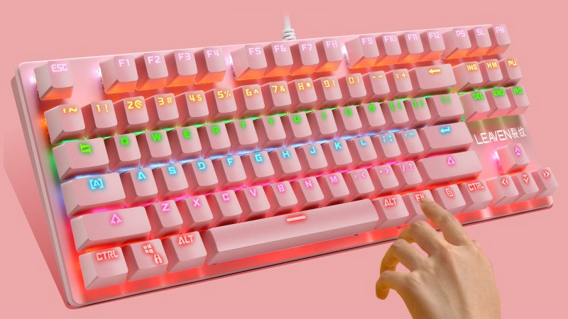 Phiên bản Crack K2 PRO Led RGB màu hồng