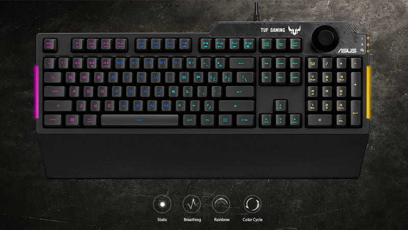 Thiết kế của ASUS TUF Gaming K1