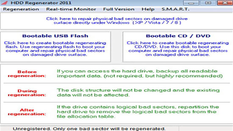 giao diện HDD generator