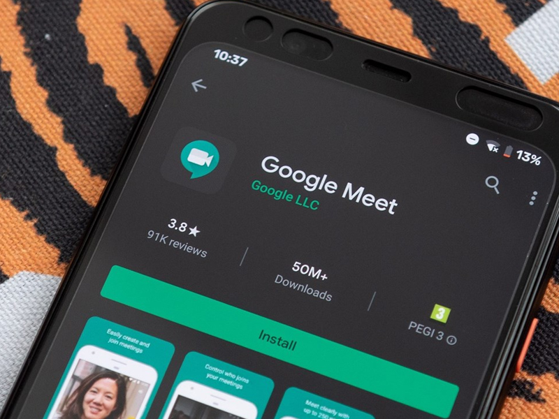 Google Meet cung cấp cho cả hệ điều hành Android và iOS