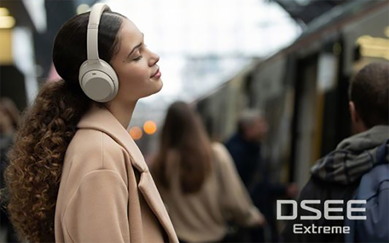 Công nghệ DSEE giúp phục hồi tần số âm thanh bị mất