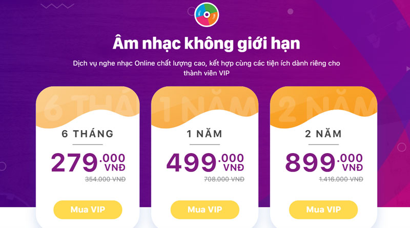 Gói thành viên VIP