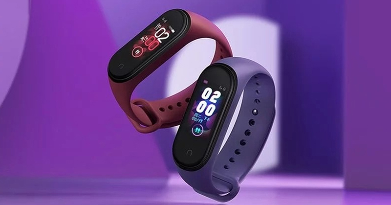 Vòng đeo tay thông minh Mi band 5 mang kiểu dáng thể thao và nhỏ gọn