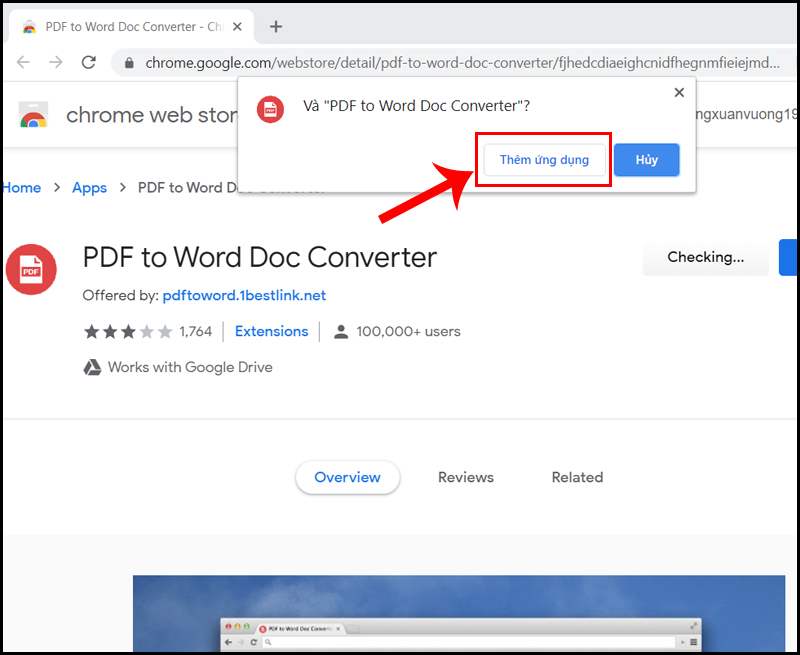 Chọn Thêm ứng dụng