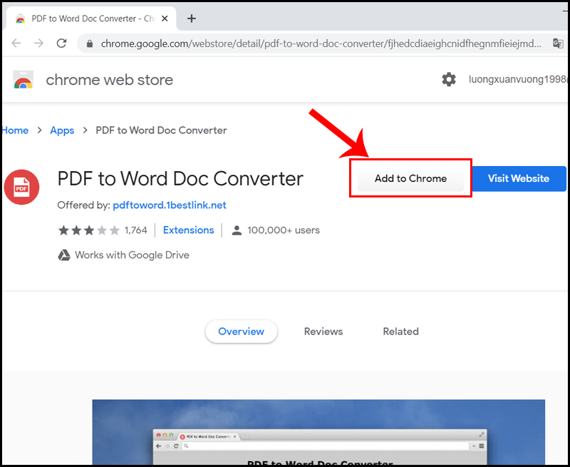 Thêm tiện ích vào Chrome