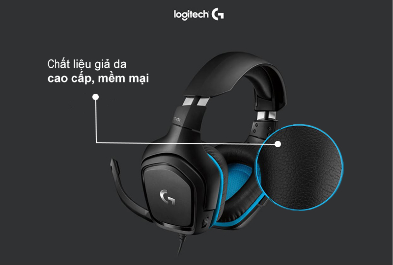 Đệm tai sử dụng chất liệu giả da cao cấp