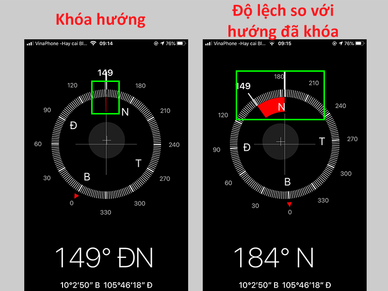 Cách xem la bàn trên iPhone đơn giản (3)