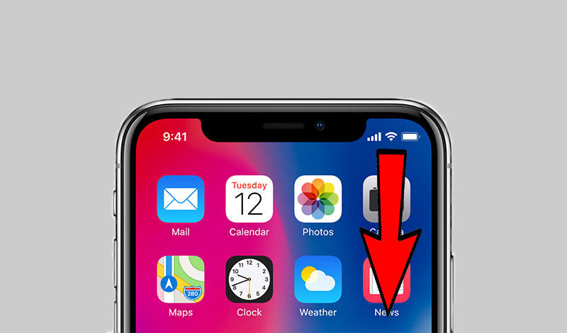 Trên iPhone mới 1