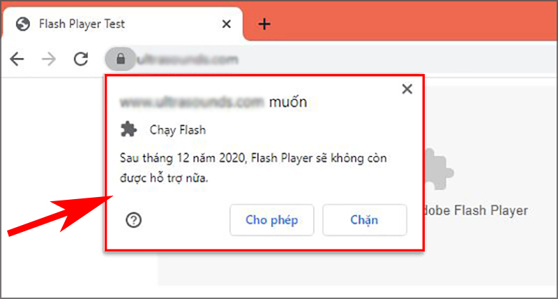 Hướng dẫn sửa lỗi Flash Payer bị chặn trên Google Chrome (4)