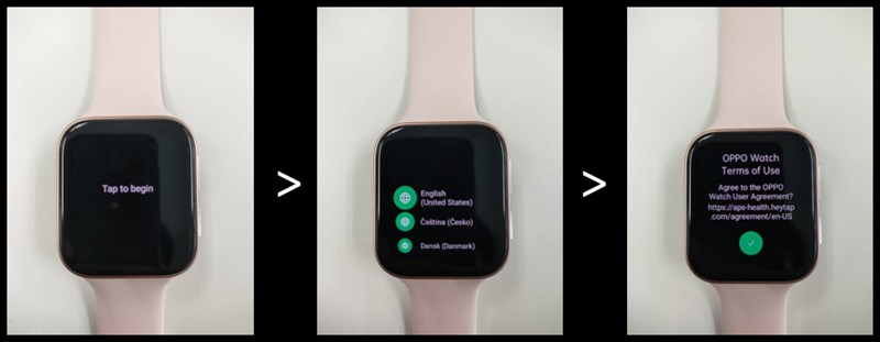 Thiết lập Cài đặt OPPO Watch