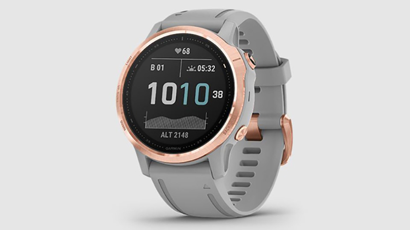 Garmin Fenix 6 Sapphire có thiết kế nam tính