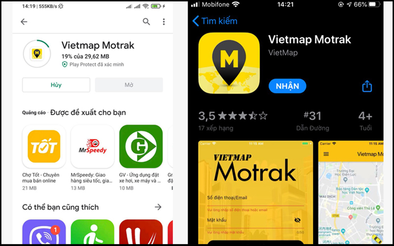 Cách tải ứng dụng