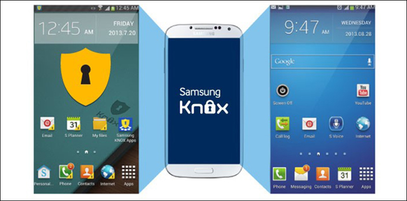 Một số ứng dụng của Samsung Knox