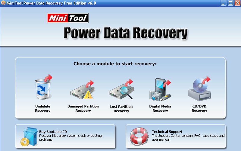 Phần mềm MiniTool Power Data Recovery