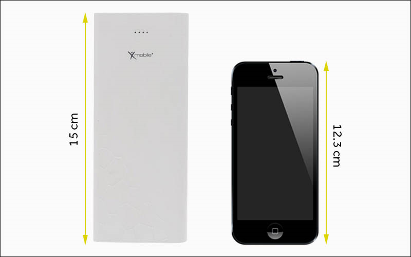 Pin sạc dự phòng Xmobile Gram 6S được thiết kế gọn gàng, tinh tế