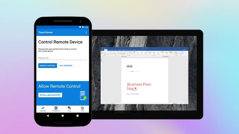 Tải TeamViewer cho điện thoại Android