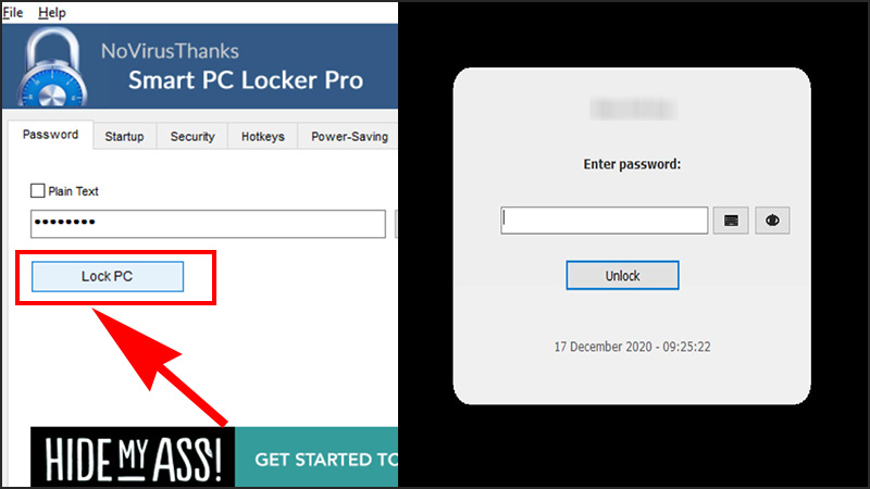 Khóa màn hình máy tính windows