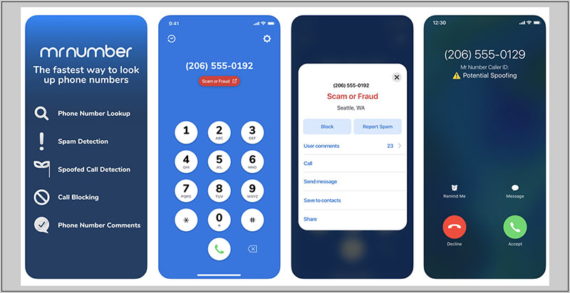 Ứng dụng Mr. Number-Caller ID & Spam Protection